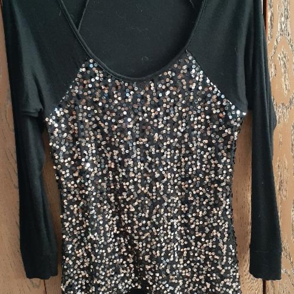 Sequins Shirt - Women's Size Small